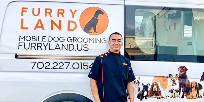furry land mobile grooming